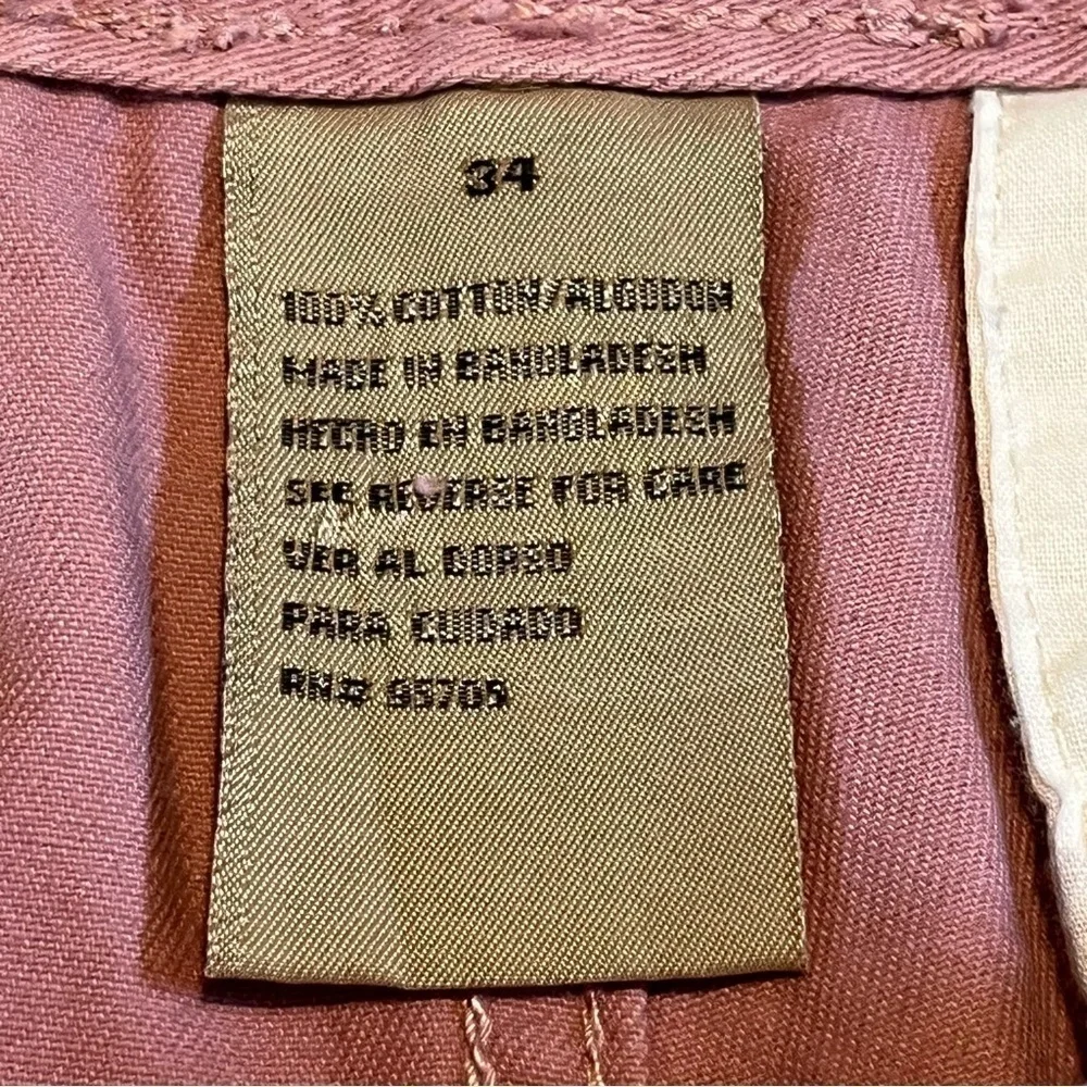 Plugg Shorts Mens 34 Pink Chino Pockets Cotton 11